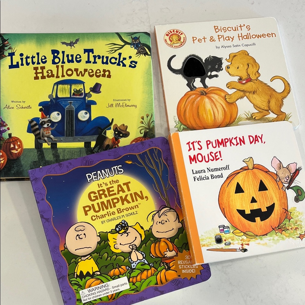 Children's Halloween Book Set